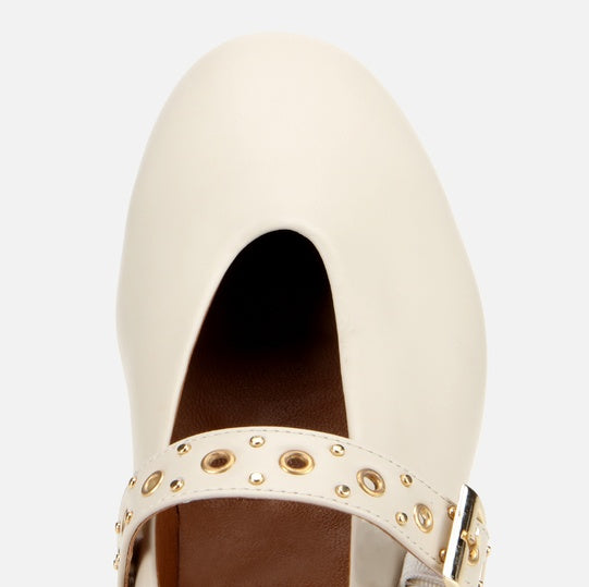 Balerinë lëkurë origjinale ngjyrë nude