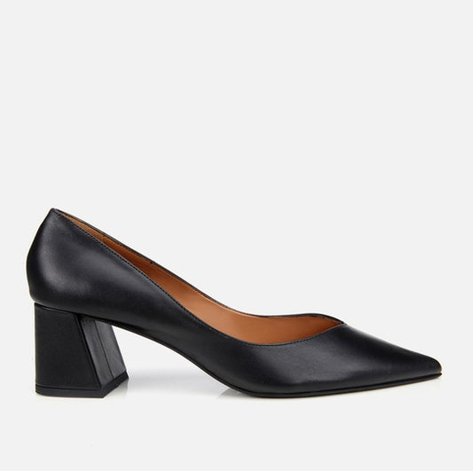 Këpucë lëkurë origjinale ngjyrë e zezë