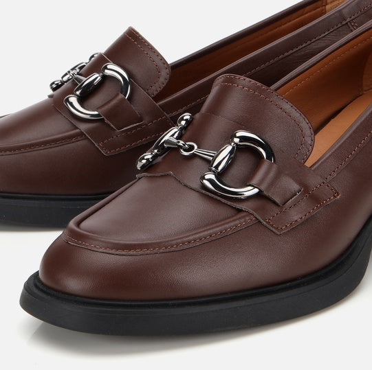 Këpucë lëkurë origjinale ngjyrë kafe