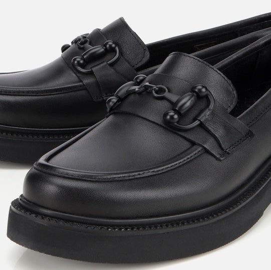 Këpucë lëkurë origjinale ngjyrë e zezë