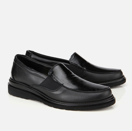 Oxford lëkurë origjinale ngjyrë e zezë