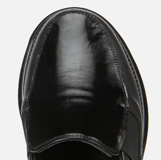 Oxford lëkurë origjinale ngjyrë e zezë