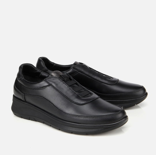 Oxford lëkurë origjinale ngjyrë e zezë