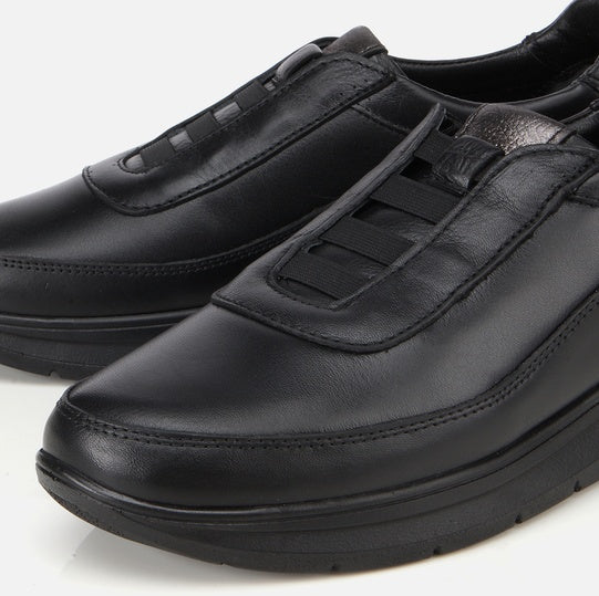 Oxford lëkurë origjinale ngjyrë e zezë