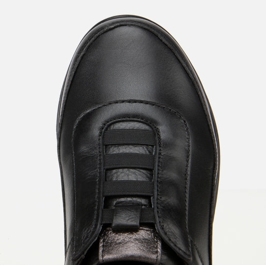 Oxford lëkurë origjinale ngjyrë e zezë