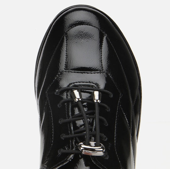 Oxford lëkurë origjinale ngjyrë e zezë