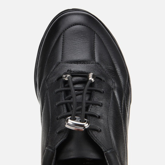 Oxford lëkurë origjinale ngjyrë e zezë