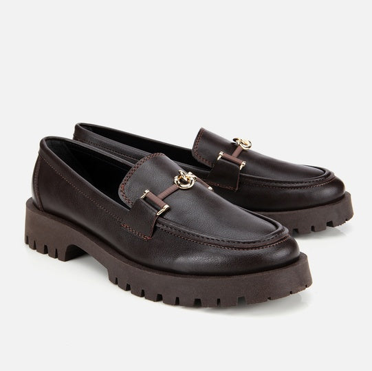 Oxford lëkurë origjinale ngjyrë kafe