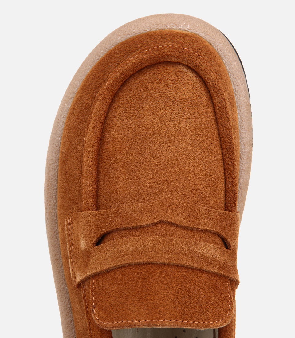 Loafer Grash Kafe të Çelur - detaje