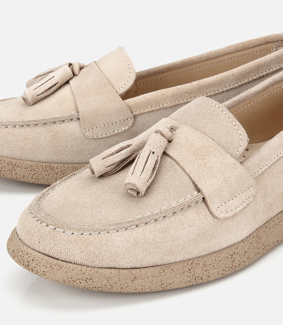 Loafer Grash Bezhë - sipër
