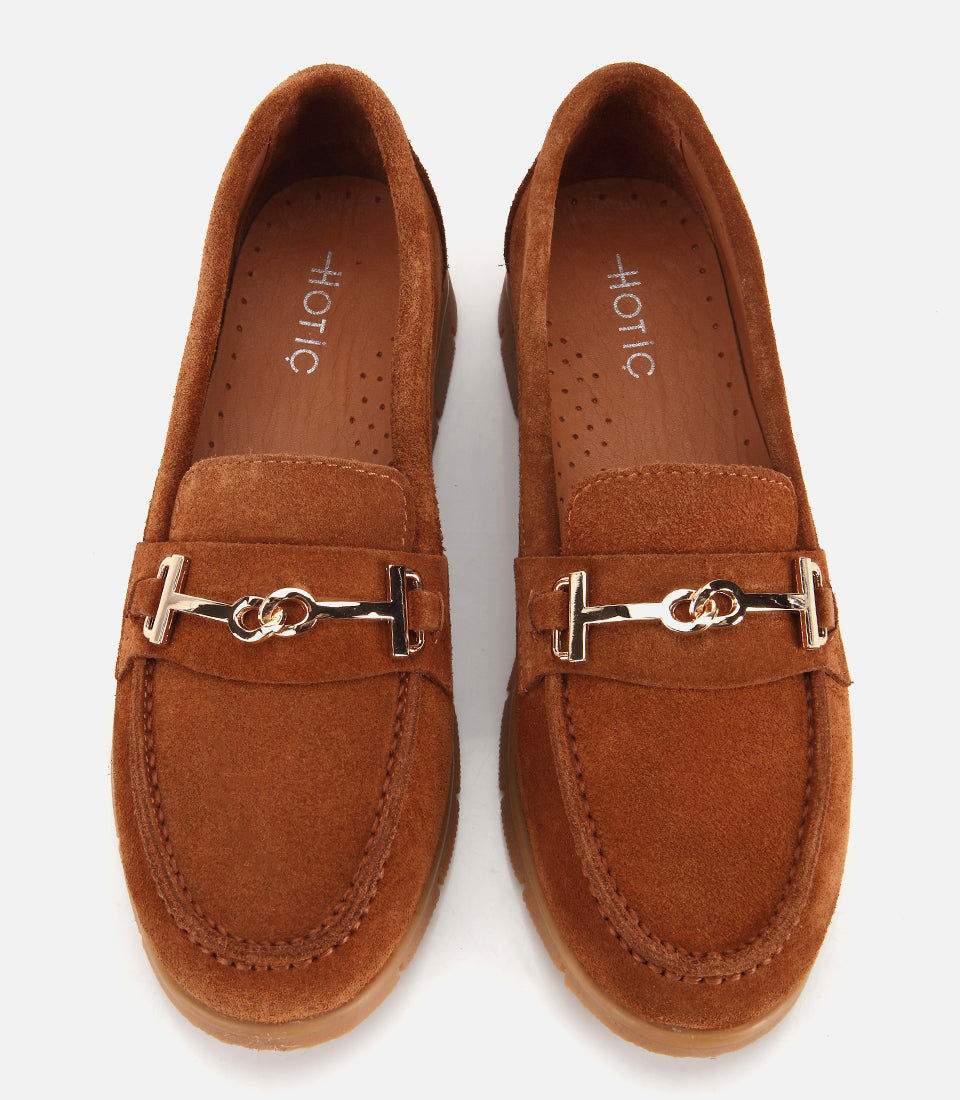 Loafer Grash Kafe të Çelur - shputë