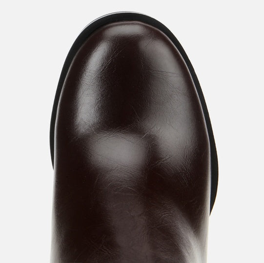 Gjysëm çizme ngjyrë kafe