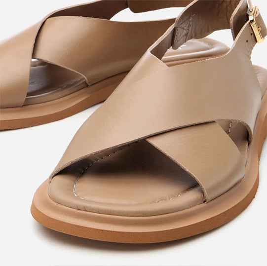 Sandale lëkurë origjinale ngjyrë nude