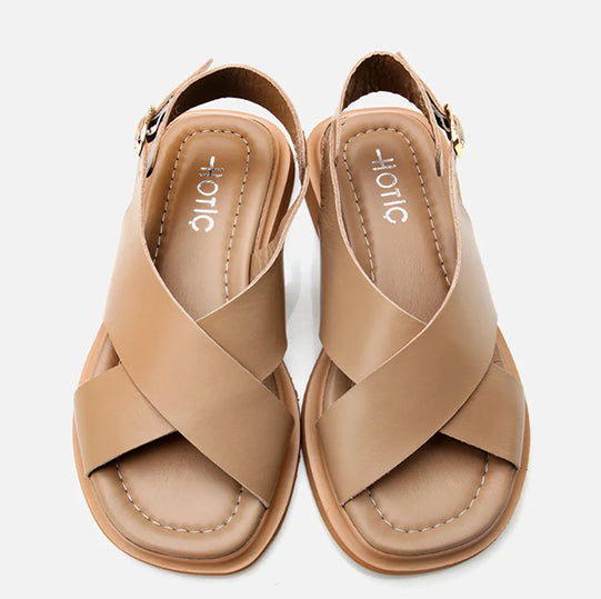 Sandale lëkurë origjinale ngjyrë nude