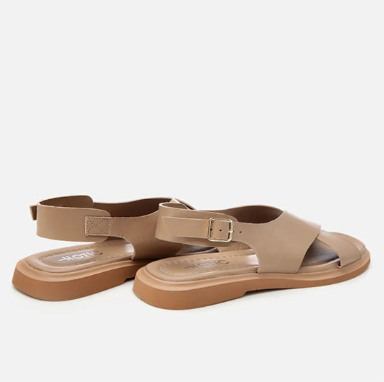 Sandale lëkurë origjinale ngjyrë nude