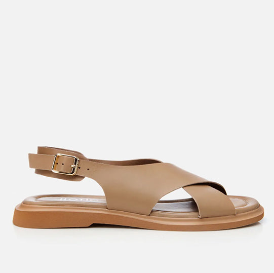 Sandale lëkurë origjinale ngjyrë nude