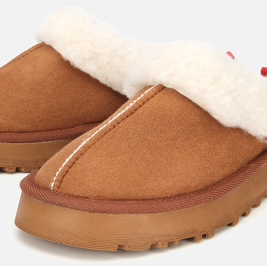 Gjysëm çizme ngjyrë vizon