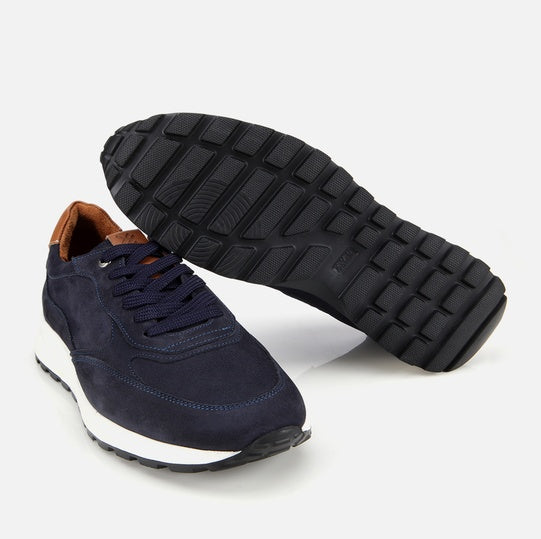 Lëkurë origjinale ngjyrë navy