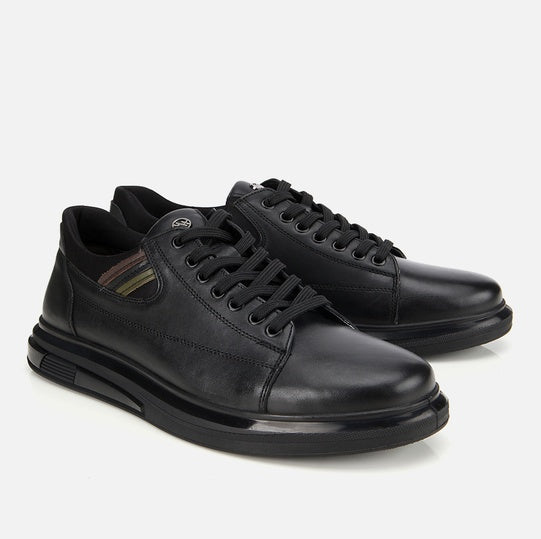 Lëkurë origjinale ngjyrë e zezë