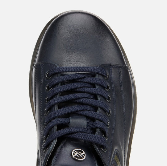 Lëkurë origjinale ngjyrë navy