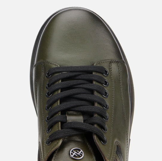 Lëkurë origjinale ngjyrë e gjelbërt