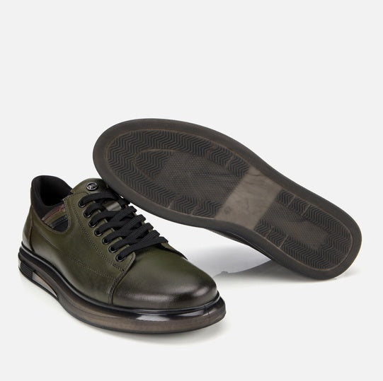 Lëkurë origjinale ngjyrë e gjelbërt