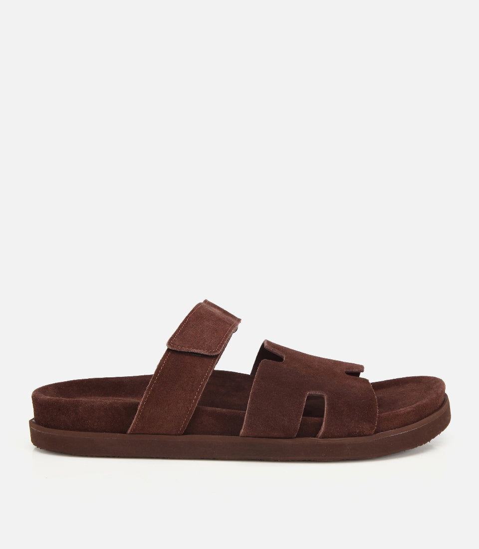 Pantofla Burrash Kafe - para