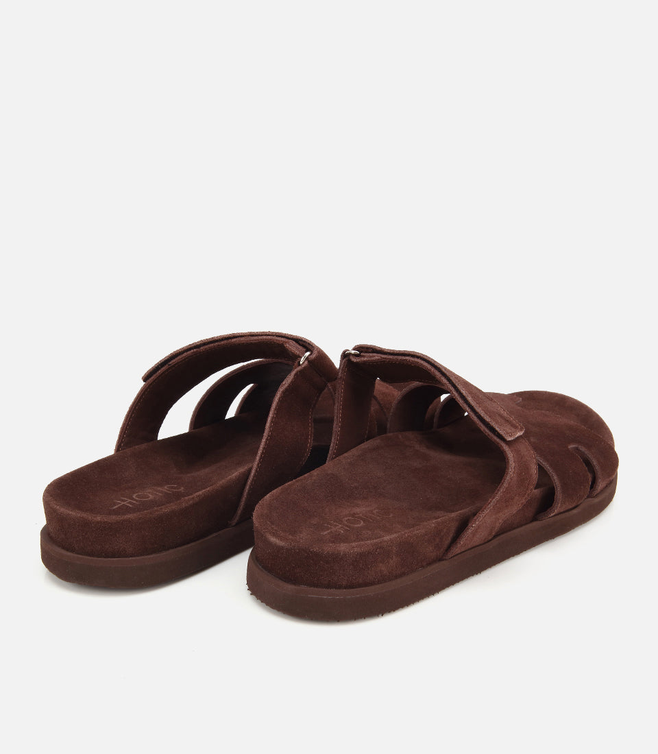 Pantofla Burrash Kafe - pas