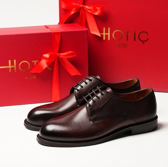 Set këpucë klasike lëkure me rrip – Classic Brown