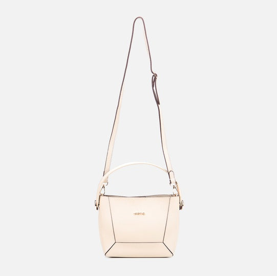 Çantë elegante lëkurë origjinale ngjyrë nude