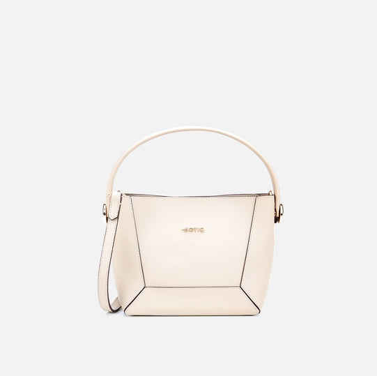 Çantë elegante lëkurë origjinale ngjyrë nude