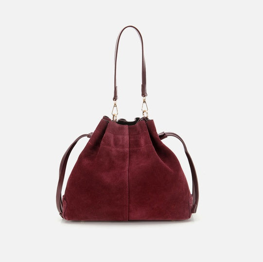 Çantë elegante lëkurë origjinale ngjyrë bordo