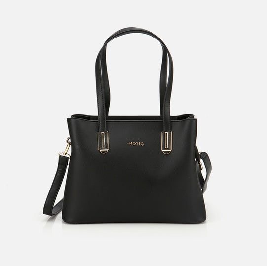 Çantë elegante lëkurë origjinale ngjyrë e zezë