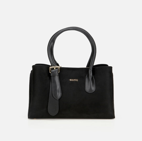 Çantë elegante lëkurë origjinale ngjyrë e zezë