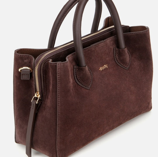 Çantë elegante lëkurë origjinale ngjyrë kafe