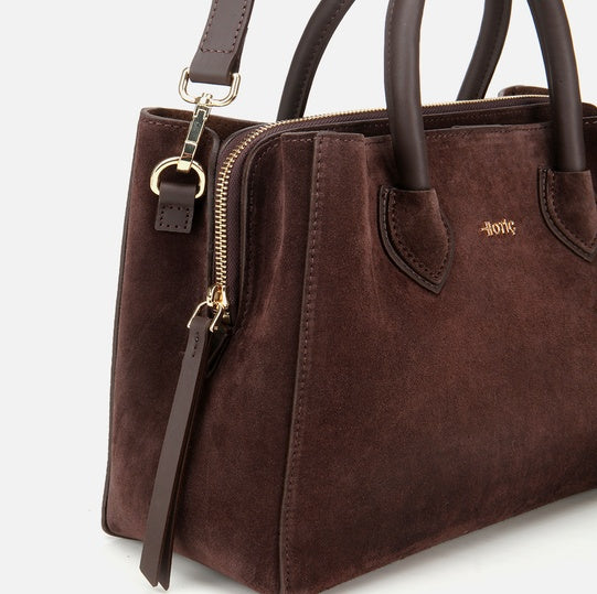 Çantë elegante lëkurë origjinale ngjyrë kafe