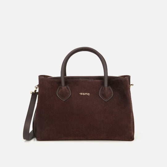 Çantë elegante lëkurë origjinale ngjyrë kafe