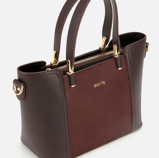 Çantë elegante ngjyrë kafe