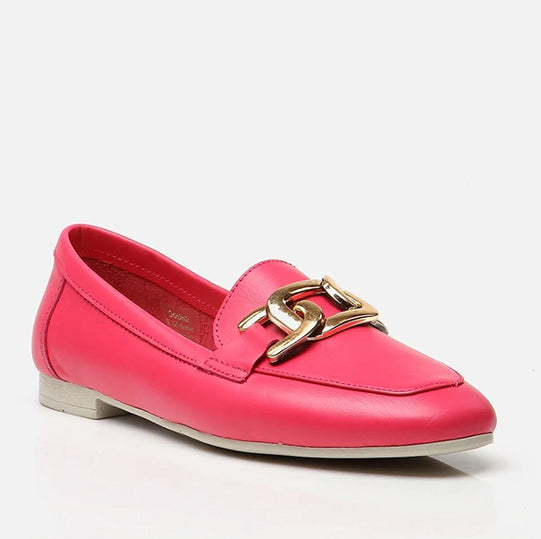 Këpuce lëkurë origjinale ngjyrë rozë