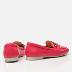 Load image into Gallery viewer, Këpuce lëkurë origjinale ngjyrë rozë
