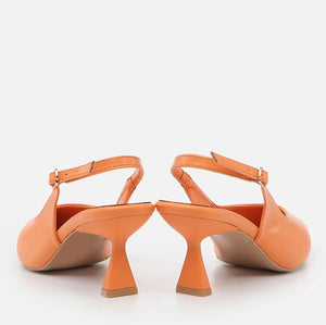 Këpuce elegante ngjyrë portokallë